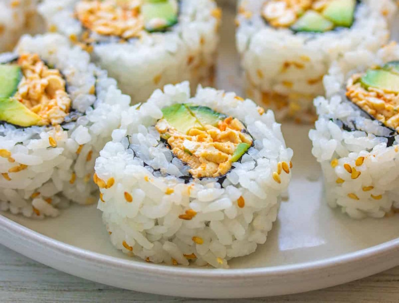 Vegansk sushi